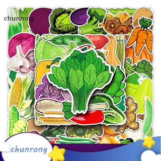 Chunrong สติกเกอร์ ลายการ์ตูน กันน้ํา ความหนืดสูง สําหรับติดตกแต่งสมุดภาพ สเก็ตบอร์ด แก้วน้ํา กระเป๋าเดินทาง 50 ชิ้น