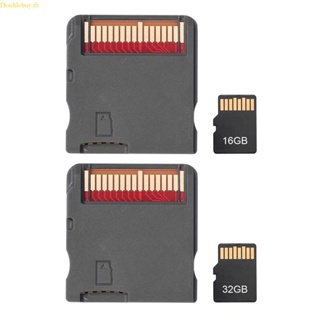 R4 WOOD Game Memory Card Flashcard Adapter for NDS MD GB GBC for FC PCE with TF