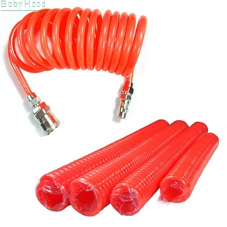 【Big Discounts】Spring Pipe 3/6/9/12Meters Flexible PU Recoil Hose Tube for Dust blower air pipe#BBHOOD