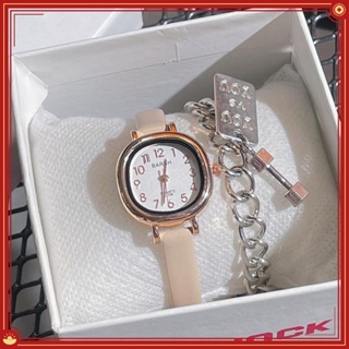 นาฬิกาข้อมือ ขนาดเล็ก สวยหรู สไตล์เกาหลี เรียบง่าย สําหรับผู้หญิง