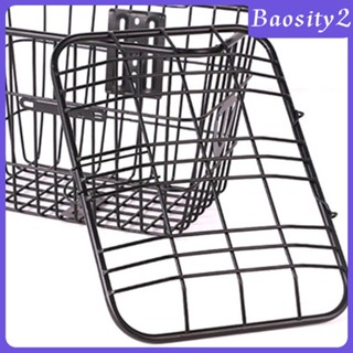 [Baosity2] ตะกร้าจักรยาน พร้อมฝาปิด ถอดออกได้ ทนทาน สําหรับผู้ใหญ่