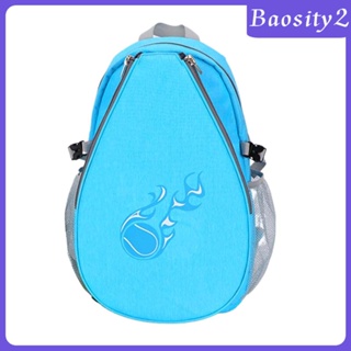 [Baosity2] กระเป๋าไม้เทนนิส แบดมินตัน กระเป๋าเป้สะพายหลัง ผ้าตาข่าย สําหรับเด็ก
