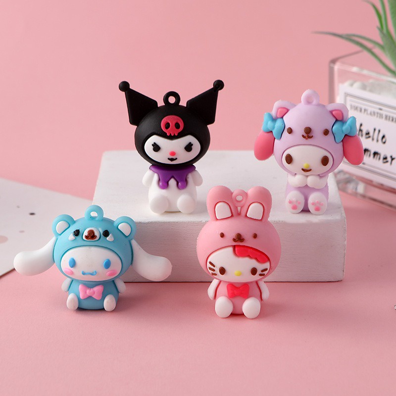 พวงกุญแจ-จี้ตุ๊กตาการ์ตูน-hello-kitty-cinnamon-dog-sanrio-kuromi-melody-น่ารัก-เหมาะกับของขวัญวันหยุด-สําหรับตกแต่งรถยนต์-กระเป๋าเป้สะพายหลัง