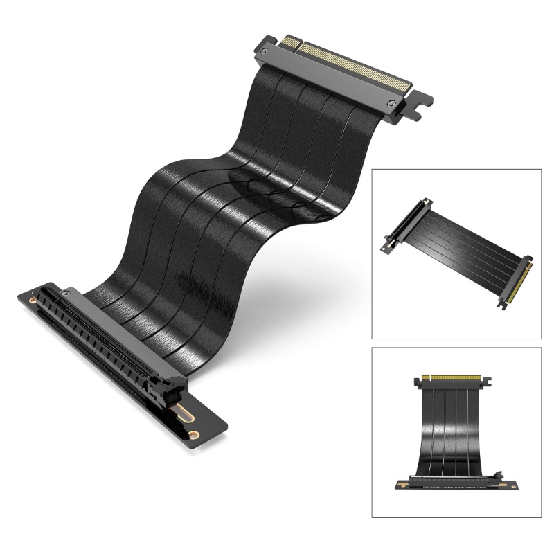 XU GPU Card Extension Adapter Cable Graphics Video Card Extender สายไฟ ...