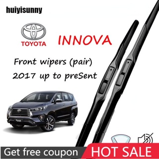 ใบปัดน้ําฝน คุณภาพสูง สําหรับ Toyota INNOVA 2017-2021 16+26 ชุดต่อคู่