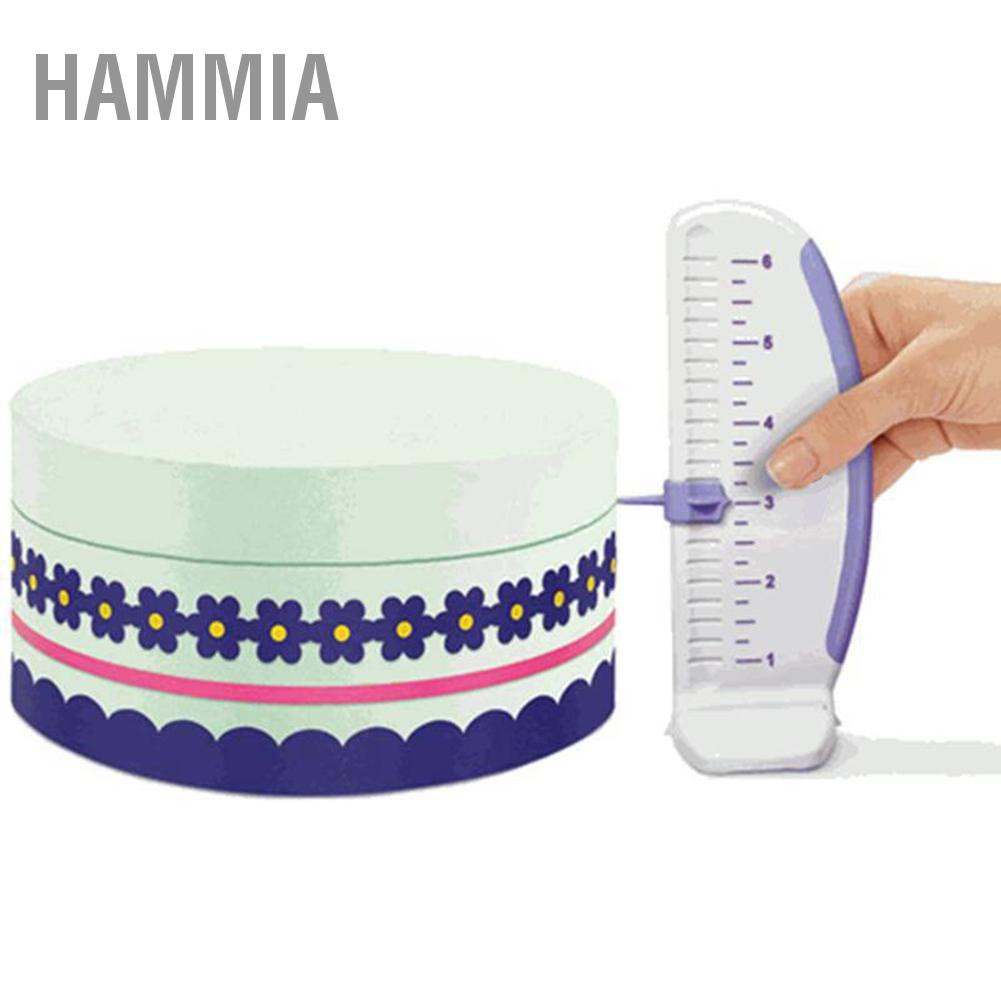 hammia-1pcs-ไม้บรรทัดเค้กพลาสติก-leveler-มัณฑนากร-garland-ขอบอุปกรณ์เสริม-baking-gauge-เครื่องมือ