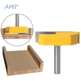 ⚡NEW 8⚡Router Bit 8mm Shank 2-1/4in Diameter Bottom Cleaning Milling Wood Cutter