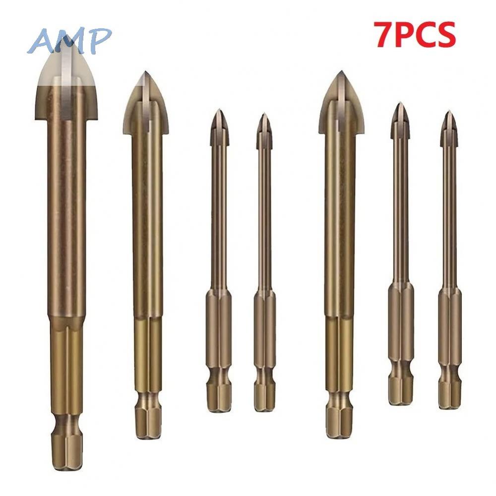 new-8-drilling-bit-drill-drilling-efficient-multifunctional-universal-7pcs-alloy