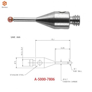 ก้านทังสเตนคาร์ไบด์ ยาว 10 มม. A-5000-7806 H7806 Ru By Ball