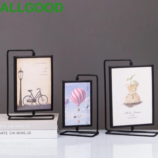 Allgoods กรอบรูปโลหะ สไตล์โมเดิร์น หมุนได้ เรียบง่าย หรูหรา ไม่เสียรูปง่าย สําหรับตกแต่งบ้าน