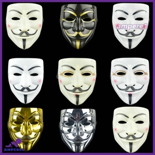 หน้ากาก Vendetta สำหรับผู้ใหญ่ Fawkes Anonymous Occupy Halloween -AME1