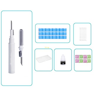 Btsg ปากกาทําความสะอาดหูฟัง แบบพกพา พร้อมแปรงนุ่ม สําหรับเลนส์แท็บเล็ต