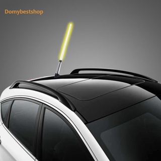 [Domybestshop.th] เสาอากาศสัญญาณไฟภายนอกรถยนต์ LED AM FM