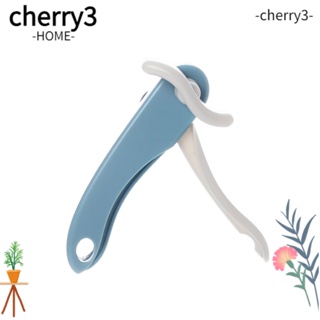 Cherry3 ที่เปิดขวด ที่เปิดกระป๋อง แมนนวล สีฟ้า ใช้งานง่าย ด้ามจับกันลื่น ทนทาน 360° ลูกบิดเปิดฝากระป๋อง หลายรูปทรง