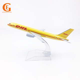 Dhl โมเดลเครื่องบิน โบอิ้ง 757 B757 ส่งด่วน 16 ซม.