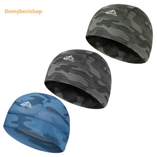 [Domybestshop.th] หมวกซับเหงื่อ ระบายอากาศ กันเหงื่อ สําหรับขี่จักรยาน เล่นกีฬา กลางแจ้ง
