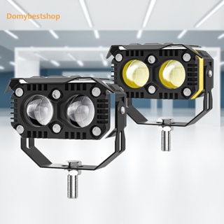 [Domybestshop.th] โคมไฟกระพริบ LED IP68 6000K 6 โหมด กันน้ํา อุปกรณ์เสริม สําหรับรถจักรยานยนต์