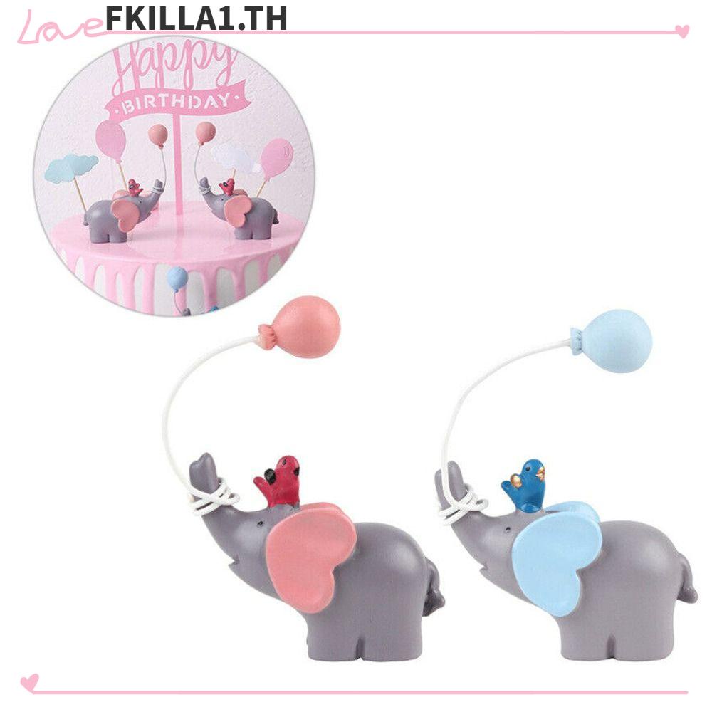 faccfki-ตุ๊กตาช้าง-ลูกโป่ง-ช้าง-ขนาดเล็ก-น่ารัก-สีฟ้า-สีชมพู-ของเล่น-ตกแต่งภูมิทัศน์ขนาดเล็ก-เบเกอรี่-ขนมหวาน