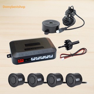 [Domybestshop.th] ชุดเซนเซอร์จอดรถยนต์ 12V 4 Probe 22 มม.