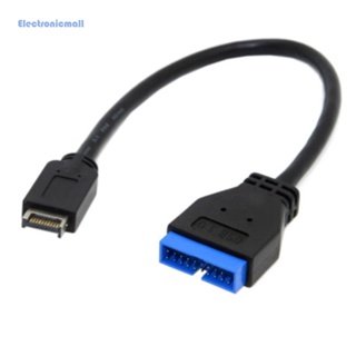 [ElectronicMall01.th] เมนบอร์ดเชื่อมต่อสายไฟ USB 3.1 20 ซม. สําหรับคอมพิวเตอร์
