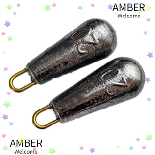Amber ตะกั่วถ่วงน้ําหนักตกปลา 5 กรัม -80 กรัม 1 2 3 5 10 20 ชิ้น 2023