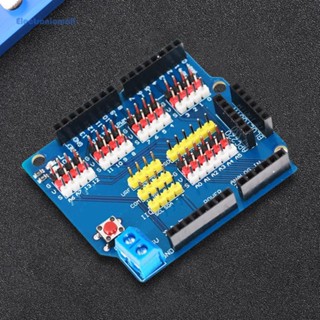 [ElectronicMall01.th] บอร์ดขยายเซนเซอร์ V5.0 14 Pins สําหรับ Arduino R3 -T