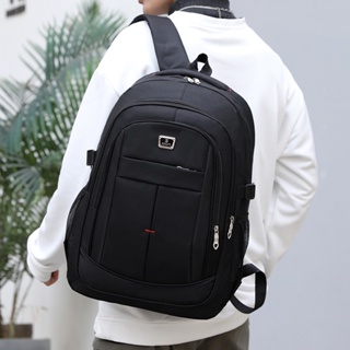 Spot second hair# New Mens multi-functional backpack fashionable nylon waterproof backpack female junior high school student schoolbag backpack 8cc