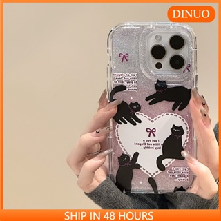 เคสโทรศัพท์มือถือ ลายแมว DINUO J สําหรับ Iphone 15 14promax 13 12 11 XR XS X XSMAX 7 8PLUS