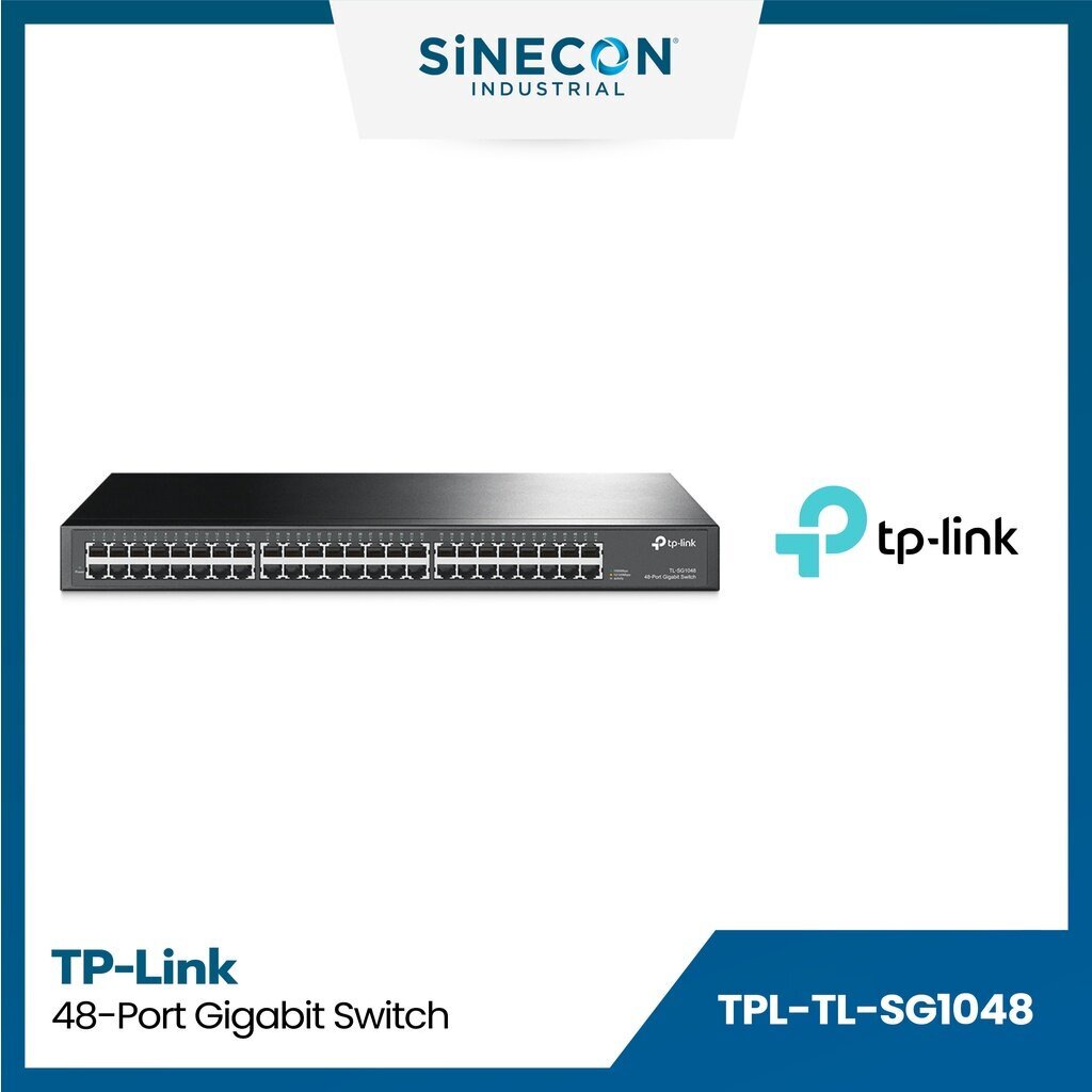 TP-Link รุ่น TL-SG1048 48-Port Gigabit Rackmount Switch By Sinecon ...