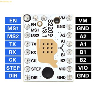 Doublebuy ไดรเวอร์สเต็ปมอเตอร์ TMC2209 V3 1 256 Microstep เสียงเงียบ สําหรับเครื่องพิมพ์ 3D