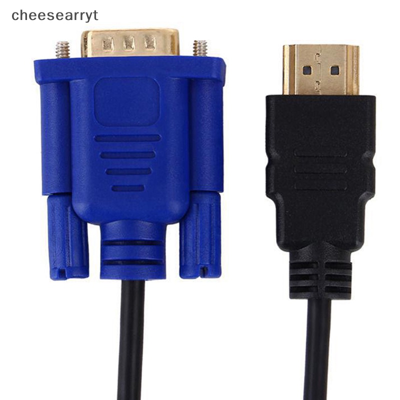 chee-อะแดปเตอร์แปลงสายเคเบิ้ล-hdmi-ตัวผู้-เป็น-vga-ตัวผู้-สําหรับ-pc-dvd-1080p-hdtv-6ft-en