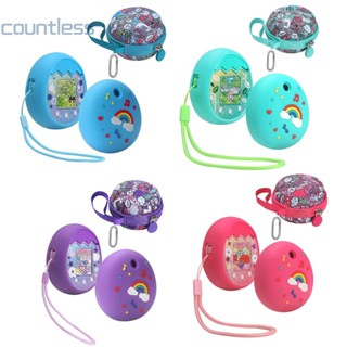 เคสกระเป๋าซิลิโคนแข็ง แบบพกพา ของขวัญวันเกิด สําหรับ Tamagotchi Pix [countless.th]