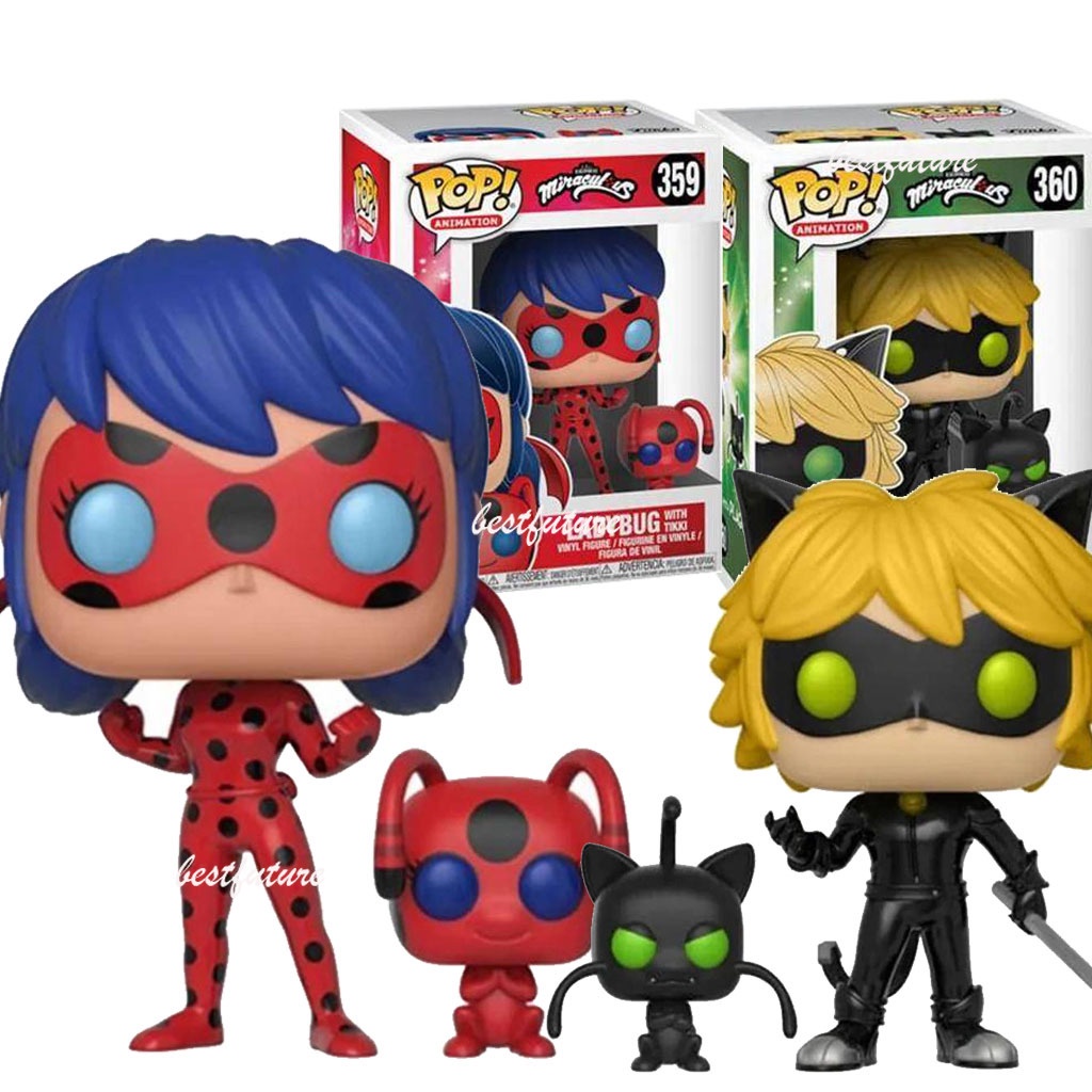 Funko Pop! Miraculous Cat Noir And Plaggy 360 Original - Moça do Pop -  Funko Pop é aqui!