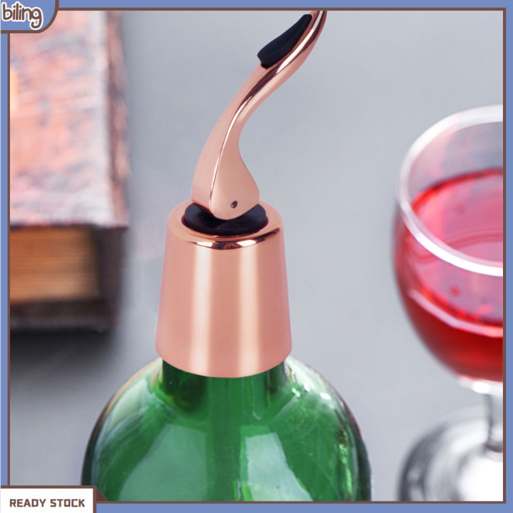 biling-จุกปิดขวดไวน์แดง-ที่จับนิ้วหัวแม่มือ-จุกไวน์-สเตนเลสสูญญากาศ-ใช้งานง่ายและรั่วซึมน้อยลง