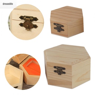 【DREAMLIFE】Storage Box Box Christmas Toys DIY Toys Decoration Handicrafts Hexagonal