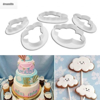 【DREAMLIFE】Mold Accessories Baking Cloud Shape Cookie Cutter Decorative For Cake Made