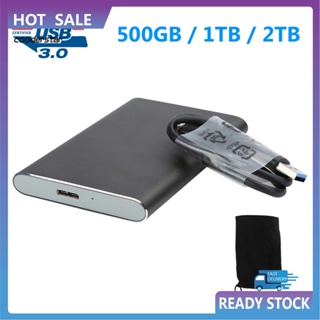 Cood ฮาร์ดดิสก์ภายนอก USB 30 25 นิ้ว กันน้ํา สําหรับโน้ตบุ๊ก