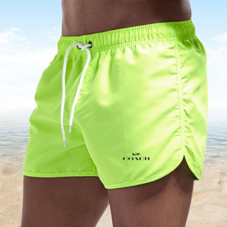 กางเกงขาสั้น กางเกงกีฬา กางเกงวิ่งจ๊อกกิ้ง แบบแห้งเร็ว ใส่ออกกําลังกาย เดินชายหาด สําหรับผู้ชาย