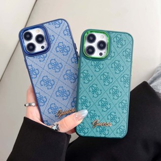 เคสโทรศัพท์มือถือแบบนิ่ม กันกระแทก ลายโลโก้โลหะ หรูหรา เรียบง่าย สําหรับ iPhone 11 14PROMAX 12PROMAX 11PROMAX 13PROMAX