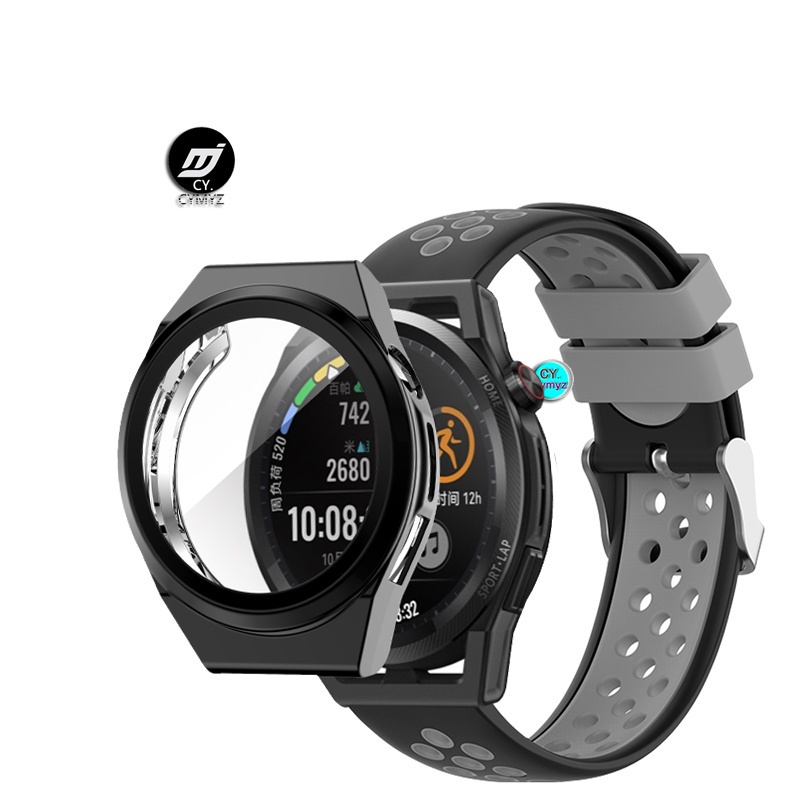 สายนาฬิกาข้อมือซิลิโคน-ป้องกันหน้าจอ-สําหรับ-huawei-watch-gt3-se-gt3-se