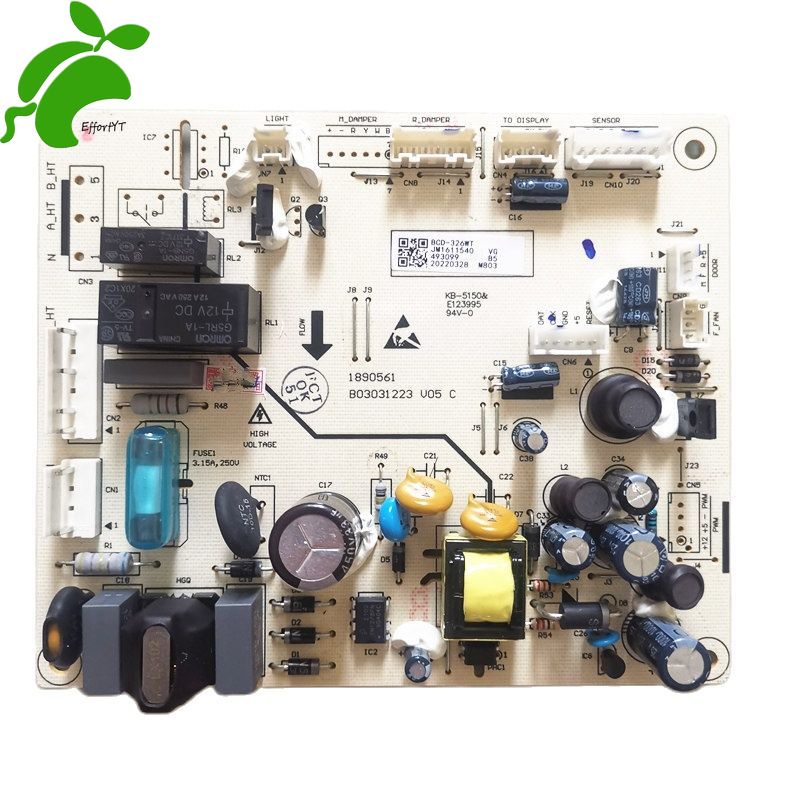 azj-ใหม่-1-ชิ้น-1611540-1890561-b03031223-บอร์ดควบคุมตู้เย็น-pcb-สําหรับ-hisense-bcd-326wt-fagor-ffk6735bx