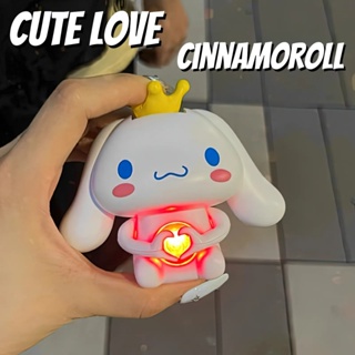 ใหม่ ตุ๊กตาการ์ตูนอนิเมะ Sanrio Cinnamoroll 3D เรืองแสง สร้างสรรค์ ของเล่นคู่รัก ของขวัญ สําหรับเด็กผู้หญิง