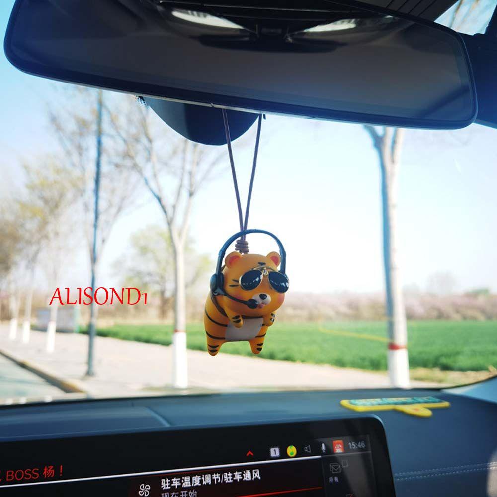 alisond1-จี้ตกแต่งรถยนต์-น่ารัก-จี้กระจกมองหลังรถยนต์-รูปหมูนําโชค-สําหรับแขวนตกแต่ง