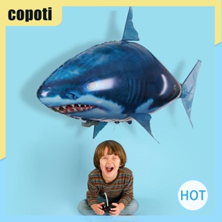 ลูกโป่งไฟฟ้า อินฟราเรด รูปฉลาม พร้อมรีโมตคอนโทรล ของเล่นสําหรับเด็ก [copoti.th]