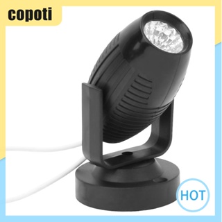 โคมไฟสปอตไลท์ LED 85-265V 360 องศา สีดํา สําหรับเวที บาร์ ปาร์ตี้ [copoti.th]