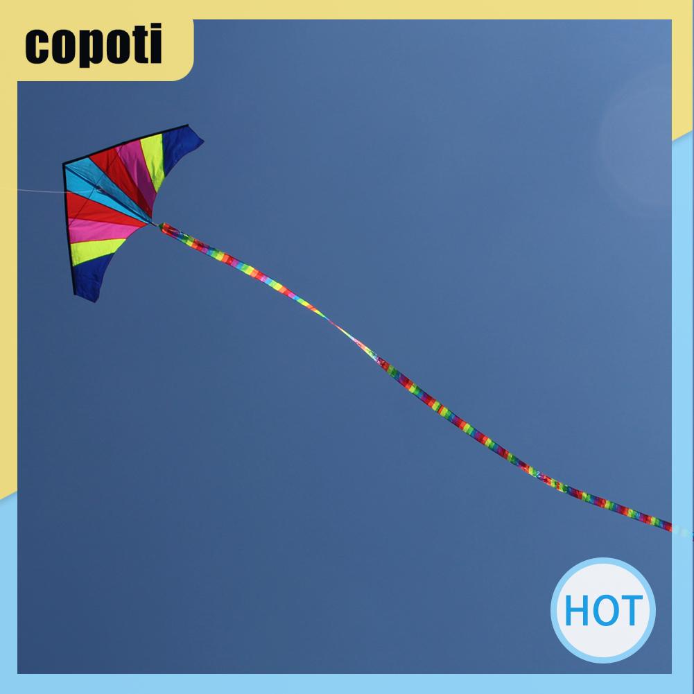 ว่าวหางว่าว-สีรุ้ง-ยาว-10-เมตร-อุปกรณ์เสริม-สําหรับ-delta-kite-stunt-kite-copoti-th