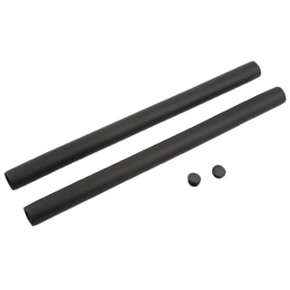 2pcs Black MTB Bike Bicycle Handlebar Grip Smooth Sponge Foam Tube Cover