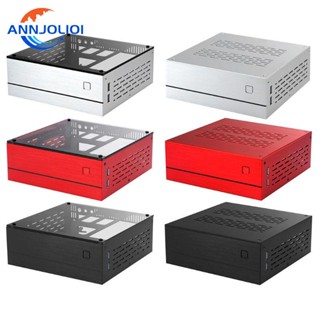 Ann B01 Mini ITX กระเป๋าใส่คอมพิวเตอร์ กรอบอลูมิเนียม สําหรับคอมพิวเตอร์ตั้งโต๊ะ PC