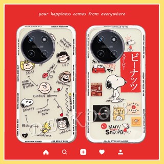 ใหม่ เคสโทรศัพท์มือถือ TPU นิ่ม แบบใส ลายการ์ตูนเด็กผู้ชาย และคู่รักน่ารัก สําหรับ Realme 11 NFC C51 4G Realme11 11NFC RealmeC51 2023