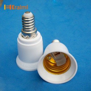 ฐานหลอดไฟ LED E14 เป็น E27 สีขาว